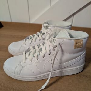 Nike White High-Top Sneakers Women's 9 Worn Once